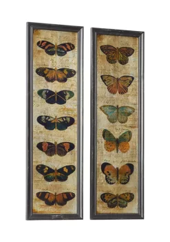 Best deal 💯 Vintage Glass Framed Wall Art - Set of 2 by Monroe Lane ✨ -Monroe Lane Sales Belk 5113