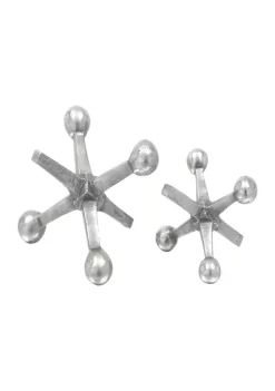 Best reviews of ⌛ Modern Aluminum Sculpture - Set of 2 by Monroe Lane ✨ -Monroe Lane Sales Belk 5121