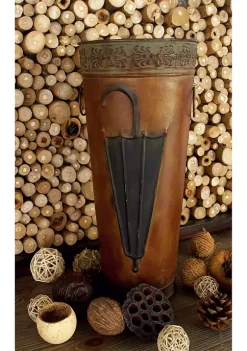 Discount 💯 Rustic Metal Umbrella Stand - Set of 2 by Monroe Lane 🔔 -Monroe Lane Sales Belk 5125