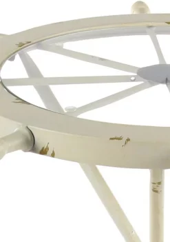 New 😍 Coastal Metal Accent Table by Monroe Lane ✨ -Monroe Lane Sales Belk 5138