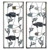 New ✔️ Coastal Metal Wall Decor - Set of 2 by Monroe Lane 🧨