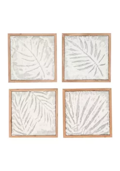 Budget 😀 Farmhouse Wood Wall Decor - Set of 4 by Monroe Lane ⭐ -Monroe Lane Sales Belk 5230