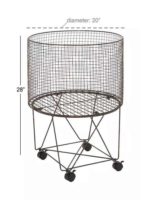 Best Pirce ๐คฉ Farmhouse Metal Storage Cart by Monroe Lane ๐ 4 Best Pirce ๐คฉ Farmhouse Metal Storage Cart by Monroe Lane ๐ - Image 4