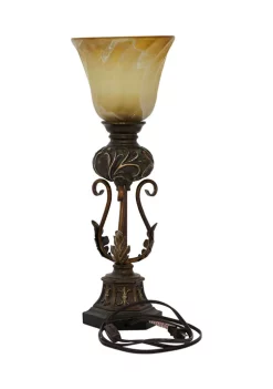 Best Sale ✨ Mediterranean Metal Uplight by Monroe Lane 🔔 -Monroe Lane Sales Belk 525