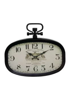 Cheapest ⭐ Vintage Metal Wall Clock by Monroe Lane 😀