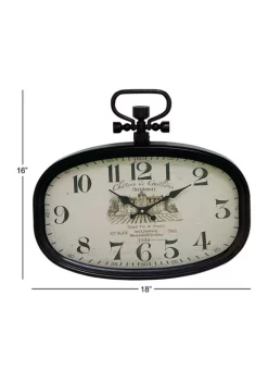 Cheapest ⭐ Vintage Metal Wall Clock by Monroe Lane 😀 -Monroe Lane Sales Belk 5283