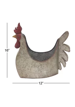 Wholesale 🎉 Farmhouse Metal Planter by Monroe Lane ⭐ -Monroe Lane Sales Belk 5301