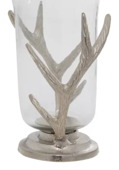 Hot Sale 🥰 Traditional Aluminum Hurricane Lamp by Monroe Lane 🤩 -Monroe Lane Sales Belk 5307