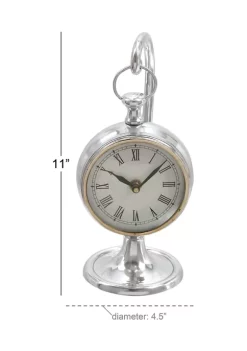 Wholesale 🤩 Coastal Aluminum Clock by Monroe Lane 👏 -Monroe Lane Sales Belk 5384