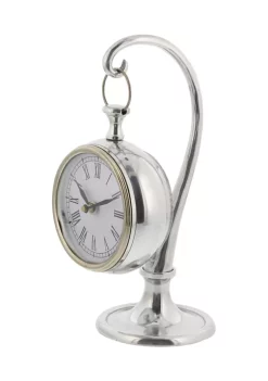 Wholesale 🤩 Coastal Aluminum Clock by Monroe Lane 👏 -Monroe Lane Sales Belk 5385
