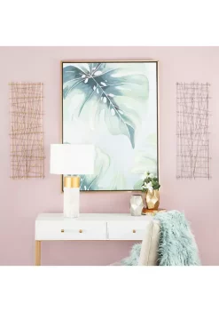 Outlet 🌟 Modern Metal Wall Decor - Set of 2 by Monroe Lane ✨ -Monroe Lane Sales Belk 5390