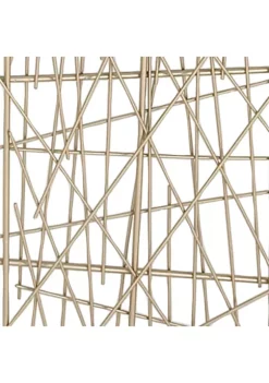 Outlet 🌟 Modern Metal Wall Decor - Set of 2 by Monroe Lane ✨ -Monroe Lane Sales Belk 5391