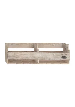 Best deal 🔥 Farmhouse Wood Wall Wine Rack by Monroe Lane 🌟 -Monroe Lane Sales Belk 5440