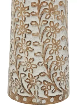 Brand new 😉 Coastal Mango Wood Candle Holder - Set of 3 by Monroe Lane 👏 -Monroe Lane Sales Belk 5469