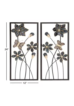 Coupon ✔️ Traditional Metal Wall Decor - Set of 2 by Monroe Lane 👏 -Monroe Lane Sales Belk 5479