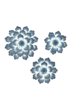 Budget 🔥 Coastal Metal Wall Decor - Set of 3 by Monroe Lane ✔️ -Monroe Lane Sales Belk 5494