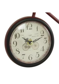 Budget 👏 Country Cottage Metal Clock - Set of 2 by Monroe Lane 🧨 -Monroe Lane Sales Belk 5513