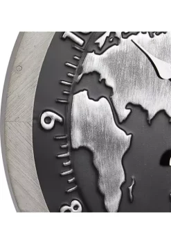 Best Sale 🛒 Vintage Metal Wall Clock by Monroe Lane 🌟 -Monroe Lane Sales Belk 5543