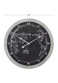 Best Sale 🛒 Vintage Metal Wall Clock by Monroe Lane 🌟 -Monroe Lane Sales Belk 5544