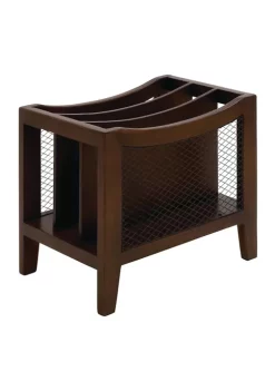 Discount 🌟 Traditional Wood Magazine Holder by Monroe Lane ❤️