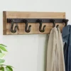 Wholesale ⭐ Industrial Wood Wall Hook by Monroe Lane ✔️