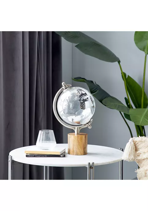 Outlet ⭐ Traditional Wood Globe by Monroe Lane 🤩 2 Outlet ⭐ Traditional Wood Globe by Monroe Lane 🤩 - Image 2