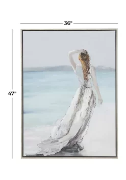 Flash Sale ✔️ Coastal Wood Framed Wall Art by Monroe Lane ⭐ -Monroe Lane Sales Belk 561