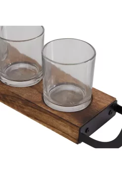 Buy ⭐ Traditional Wood Candelabra - Set of 2 by Monroe Lane 🔔 -Monroe Lane Sales Belk 5621