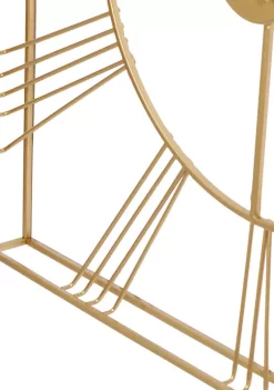 Wholesale ❤️ Glam Metal Wall Clock by Monroe Lane 😍 -Monroe Lane Sales Belk 5661