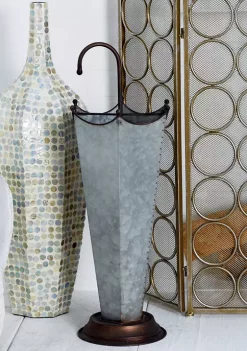 Cheap 🧨 Farmhouse Metal Storage Basket by Monroe Lane 🤩