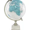 Budget 👍 Traditional Aluminum Globe by Monroe Lane ⌛