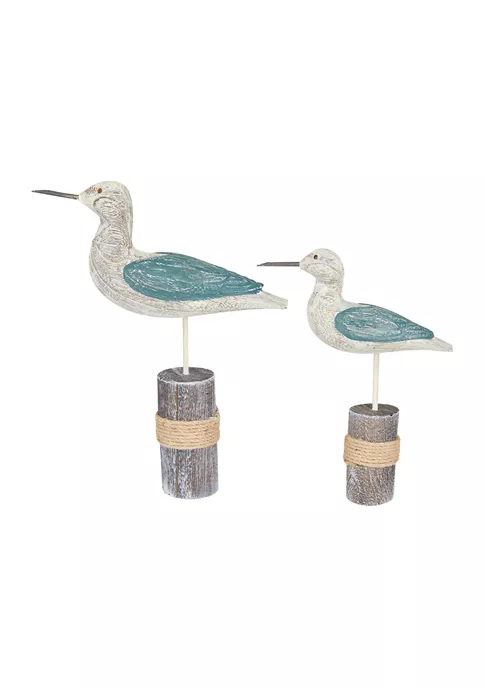 Brand new π Coastal Wood Sculpture - Set of 2 by Monroe Lane π 1 Brand new π Coastal Wood Sculpture - Set of 2 by Monroe Lane π