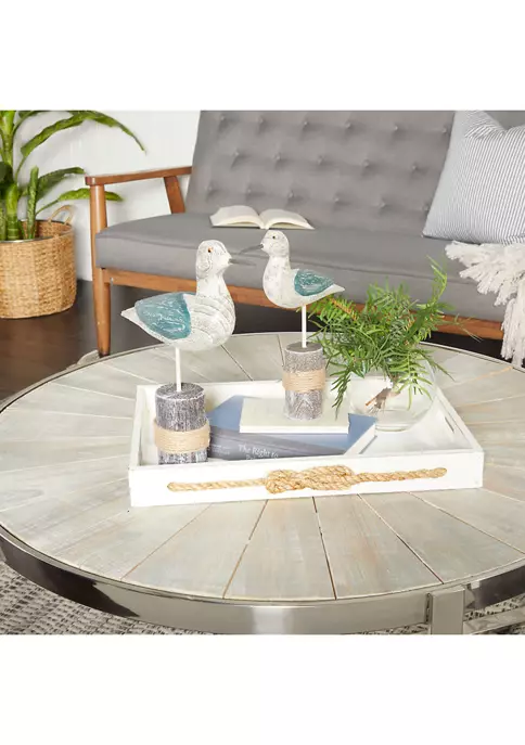 Brand new π Coastal Wood Sculpture - Set of 2 by Monroe Lane π 2 Brand new π Coastal Wood Sculpture - Set of 2 by Monroe Lane π - Image 2