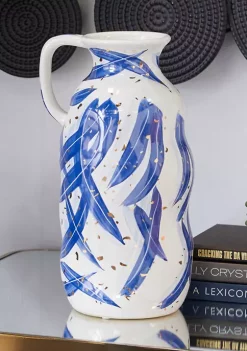 Best deal ⌛ Contemporary Ceramic Vase by Monroe Lane 🎁 -Monroe Lane Sales Belk 5712