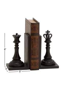 Best Pirce 💯 Traditional Resin Bookends - Set of 2 by Monroe Lane 😀 -Monroe Lane Sales Belk 5799