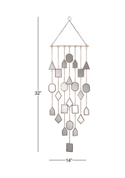 Wholesale ✔️ Eclectic Metal Windchime by Monroe Lane 🥰 -Monroe Lane Sales Belk 5864