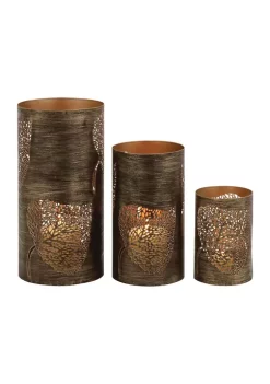 Buy 💯 Eclectic Metal Lantern - Set of 3 by Monroe Lane 🛒 -Monroe Lane Sales Belk 5888