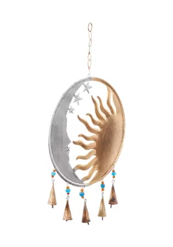 Best Sale 👏 Eclectic Metal Windchime by Monroe Lane ❤️ -Monroe Lane Sales Belk 5921