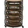 Best Pirce ⭐ Farmhouse Metal Storage Cart by Monroe Lane ⭐