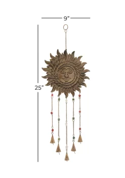 Coupon 😀 Eclectic Metal Windchime by Monroe Lane 🔔 -Monroe Lane Sales Belk 5931