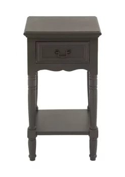 Buy ✨ Traditional Wood Accent Table by Monroe Lane 🎁 -Monroe Lane Sales Belk 5947