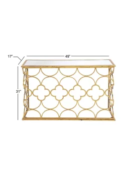 Cheap 🛒 Glam Metal Console Table by Monroe Lane 😉 -Monroe Lane Sales Belk 5960
