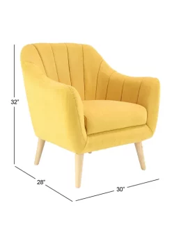 Best Pirce 🎁 Modern Fabric Accent Chair by Monroe Lane ❤️ -Monroe Lane Sales Belk 5998