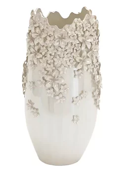 Monroe Lane Sales 24 Deals 👍 Farmhouse Ceramic Vase by Monroe Lane 🌟