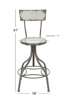 Cheap 🎁 Vintage Metal Bar Stool by Monroe Lane 🔔 -Monroe Lane Sales Belk 6011