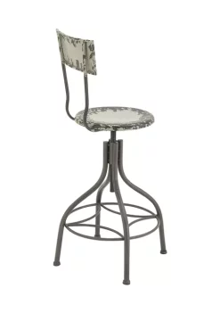 Cheap 🎁 Vintage Metal Bar Stool by Monroe Lane 🔔 -Monroe Lane Sales Belk 6012