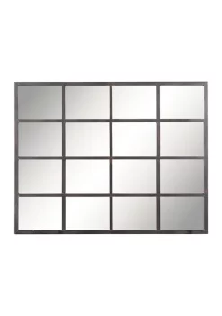 Top 10 🤩 Industrial Glass Wall Mirror by Monroe Lane ⭐ -Monroe Lane Sales Belk 6036