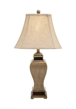 Top 10 😍 Rustic Polystone Table Lamp - Set of 2 by Monroe Lane 🧨 -Monroe Lane Sales Belk 6042