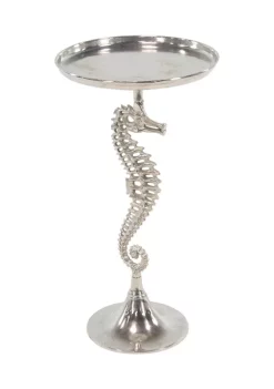 Wholesale 🧨 Coastal Aluminum Accent Table by Monroe Lane ✔️ -Monroe Lane Sales Belk 6109