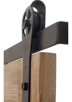 Coupon 👍 Industrial Wood Wall Mirror by Monroe Lane ❤️ -Monroe Lane Sales Belk 6122